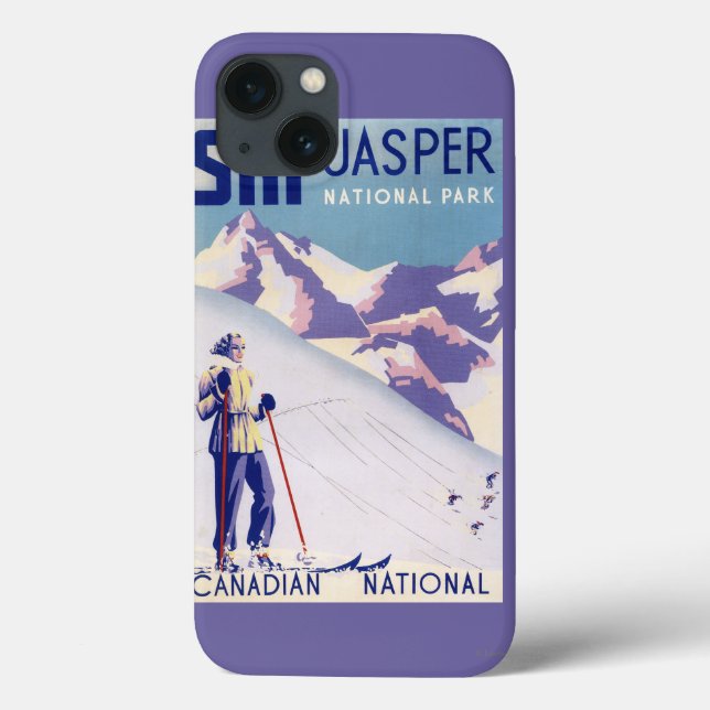 Funda De Case-Mate Para iPhone Mujer que presenta el poster abierto de las (Reverso)