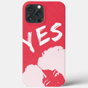 Funda Para iPhone 13 Pro Max Mujer Winking , Pensando Sí