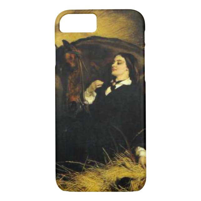 Funda De Case-Mate Para iPhone Mujer y caballo (Reverso)