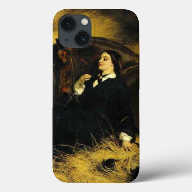 Funda De Case-Mate Para iPhone Mujer y caballo (Reverso)