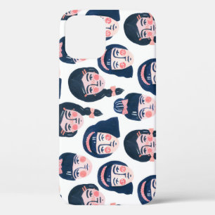 Funda Para iPhone 12 Mujeres caprichosas: arte de la cara Personalizado
