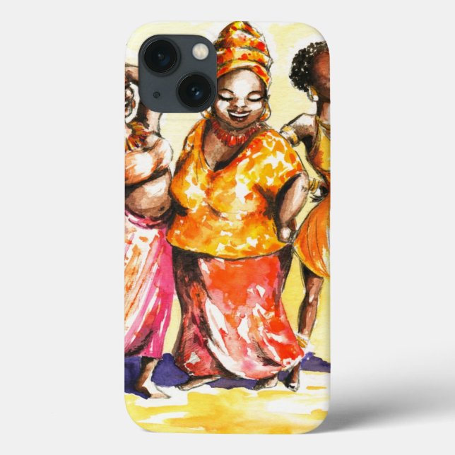 Funda De Case-Mate Para iPhone Mujeres del baile (Reverso)