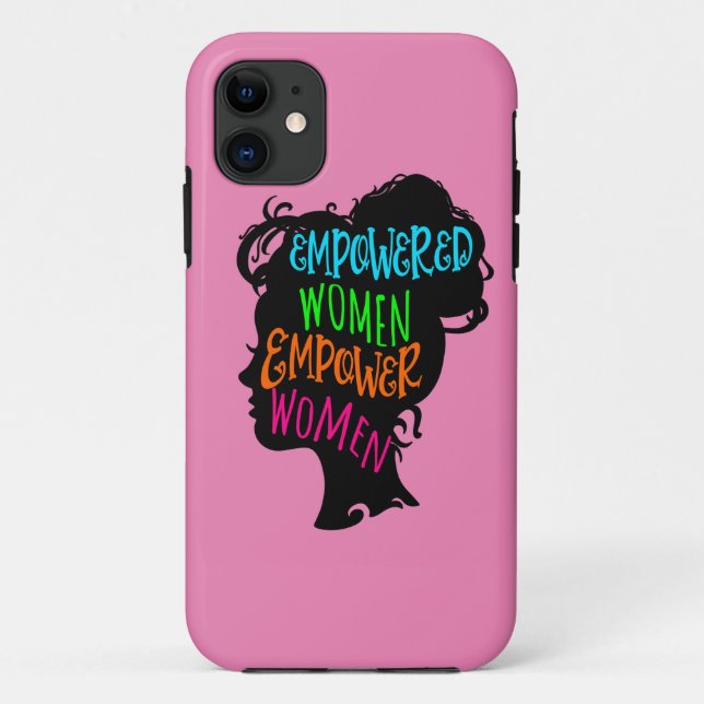 Funda De Case-Mate Para iPhone Mujeres empoderadas empoderan a las mujeres (Reverso)