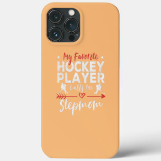 Funda Para iPhone 13 Pro Max Mujeres mi jugador favorito de hockey me llama Ste