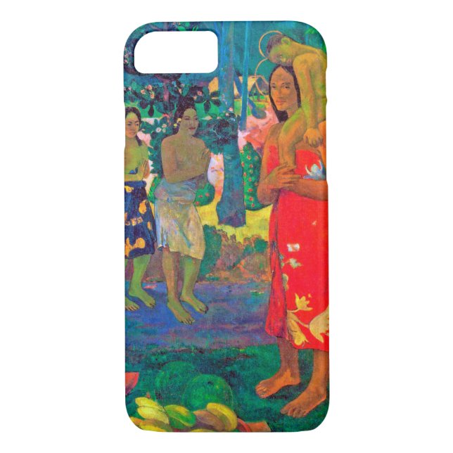 Funda De Case-Mate Para iPhone Mujeres tahitianas, Gauguin (Reverso)