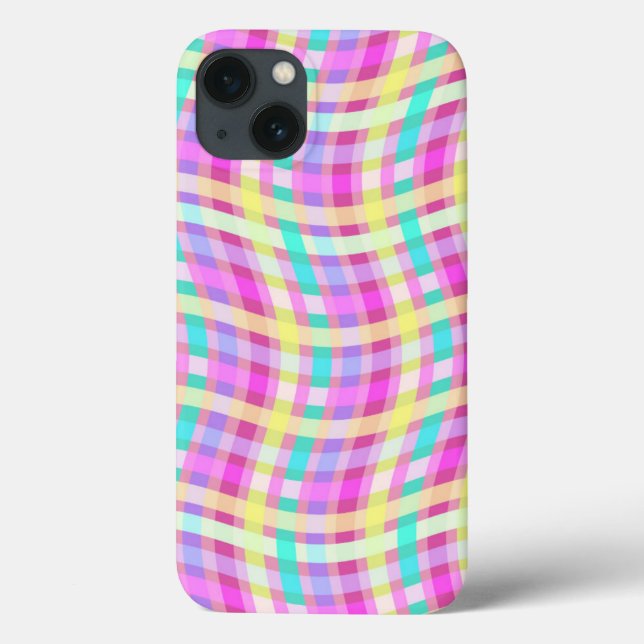 Funda De Case-Mate Para iPhone Multi Check 2011 (Reverso)