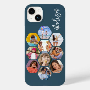 Funda Para iPhone 14 Plus De Case-Mate MultiCollage de fotos simple moderno personalizado