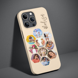 Funda Para iPhone 14 Plus De Case-Mate MultiCollage de fotos simple moderno personalizado