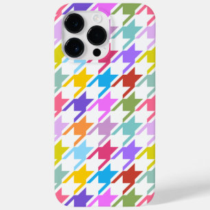 Funda Para iPhone 14 Pro Max De Case-Mate Multicolor inalámbrico + Gran patrón blanco