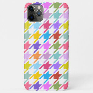 Funda Para iPhone 11 Pro Max Multicolor inalámbrico + Gran patrón blanco