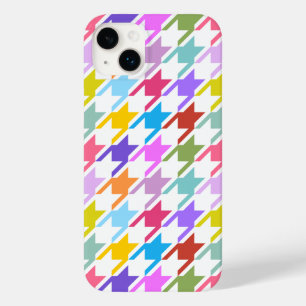 Funda Para iPhone 14 Plus De Case-Mate Multicolor inalámbrico + Gran patrón blanco