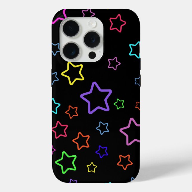 Funda De Case-Mate Para iPhone Multicolored Starry Night (Reverso )