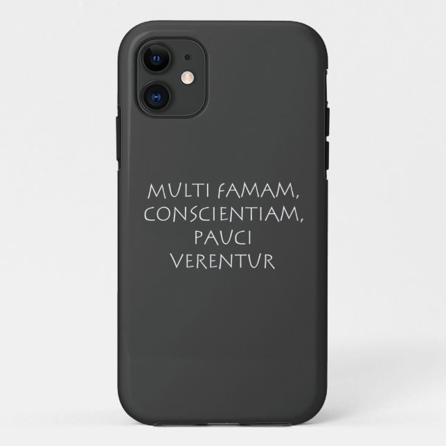 Funda De Case-Mate Para iPhone Multifamam conscience pauci verentur (Reverso)