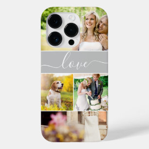 Funda Para iPhone 14 Pro De Case-Mate Múltiples fotos adoran el guión recién casado pers
