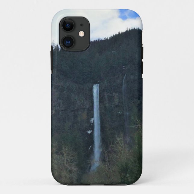 Funda De Case-Mate Para iPhone Multnomah Falls, OR (Reverso)