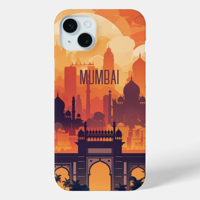 Funda De Case-Mate Para iPhone Mumbai (Reverso )