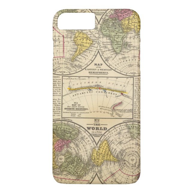 Funda De Case-Mate Para iPhone Mundo 7 (Reverso)