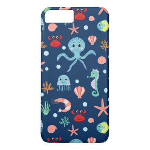 Funda Para iPhone 8 Plus/7 Plus Mundo Marino