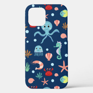Funda Para iPhone 12 Pro Mundo Marino