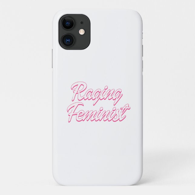 Funda De Case-Mate Para iPhone Muñeca Feminista Furiosa (Reverso)