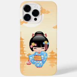 Funda Para iPhone 14 Pro Max De Case-Mate Muñeca Maiko Kokeshi - Chica Geisha japonés