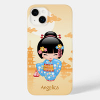 Muñeca Maiko Kokeshi - Chica Geisha japonés
