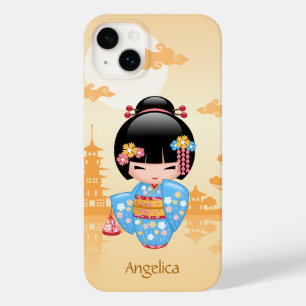 Funda Para iPhone 14 Plus De Case-Mate Muñeca Maiko Kokeshi - Chica Geisha japonés