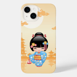 Funda Para iPhone 14 De Case-Mate Muñeca Maiko Kokeshi - Chica Geisha Japonesa Linda