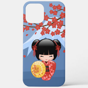 title_seo2 Muñeca roja Sakura Kokeshi - Chica cute Geisha