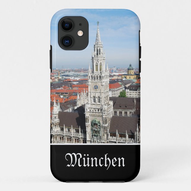 Funda De Case-Mate Para iPhone Munich, Alemania (Reverso)