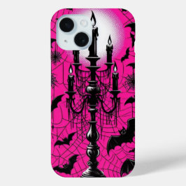 Funda Para iPhone 15 Murciélagos & Velas