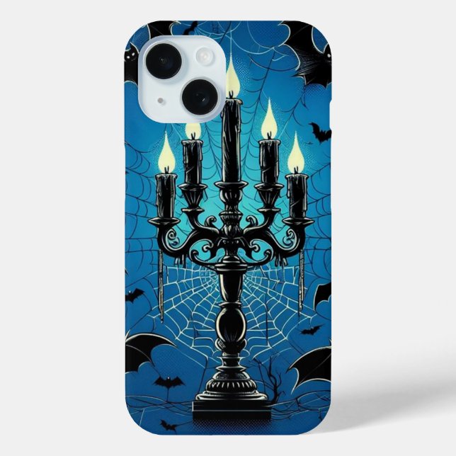 Funda De Case-Mate Para iPhone Murciélagos & Velas (Reverso )