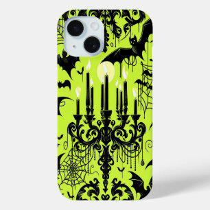 Funda Para iPhone 15 Murciélagos y Velas