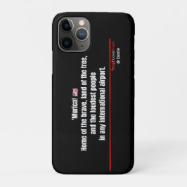 Funda Para iPhone 11 Pro ¡Murica! Divertido Patriótico 