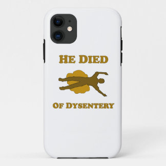 Funda Para iPhone 11 Murió De Disentery Notebook