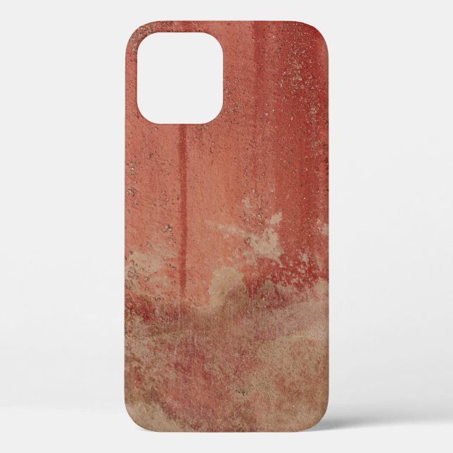 FUNDA DE Case-Mate PARA iPhone MURO DE CONCRETO ROJO Y BLANCO (Reverso )