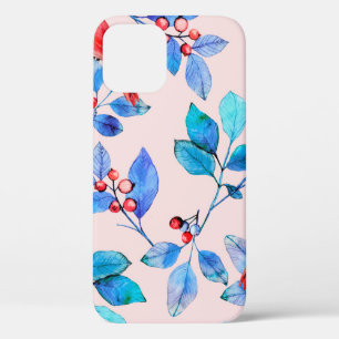 Funda Para iPhone 12 Muro de ladrillos rosados que se usa para el fondo