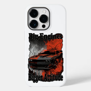 Funda Para iPhone 14 Pro De Case-Mate Músculo Automóviles Grandes Motores Mayor Actitud