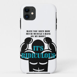 Funda Para iPhone 11 músculos tan fuertes que es ridículo