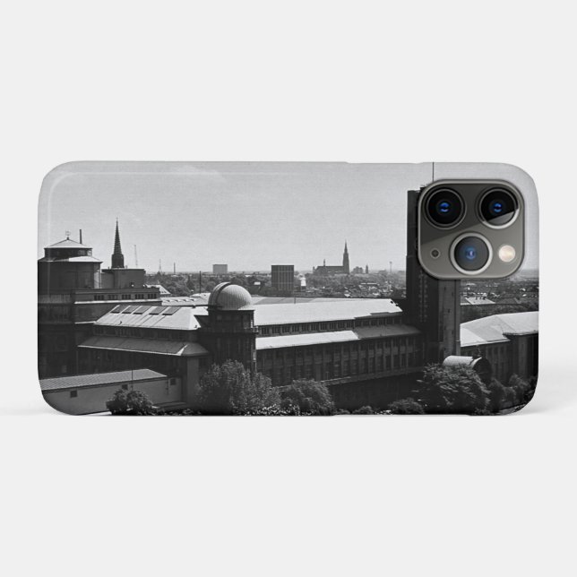 Funda De Case-Mate Para iPhone Museo Alemán Munich Deutsch (Reverso (horizontal))
