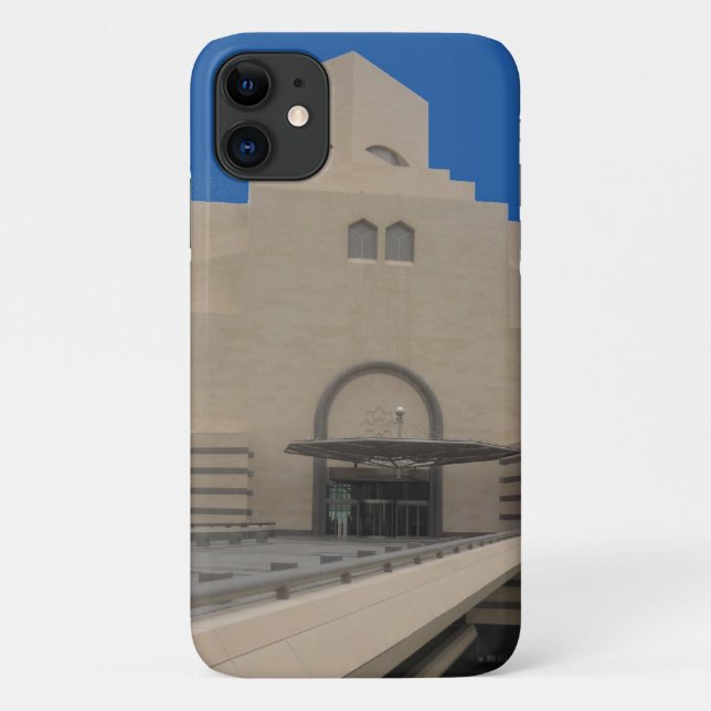Funda De Case-Mate Para iPhone museo islámico doha blue (Reverso)
