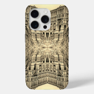 Funda Para iPhone 15 Pro Museo Oceanográfico de Mónaco Vintage