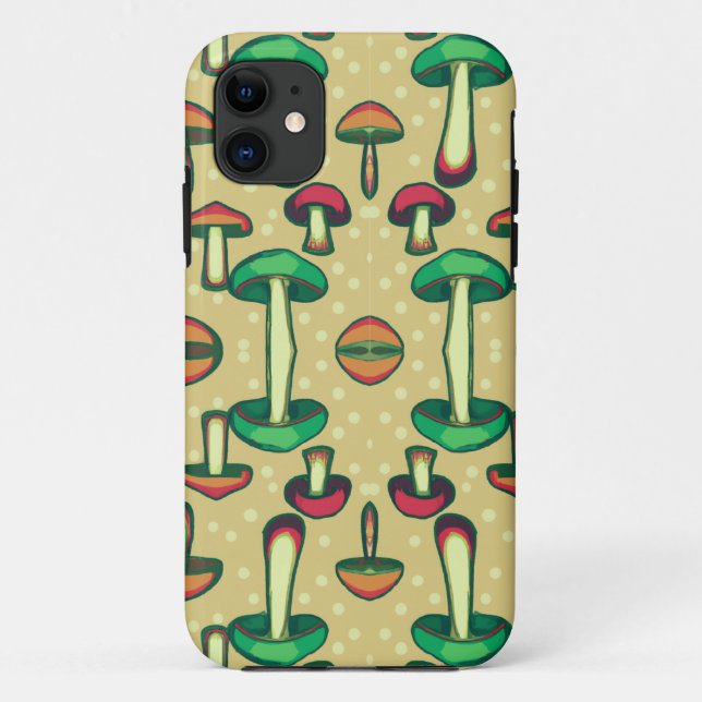 Funda De Case-Mate Para iPhone Mushroom (Reverso)