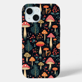 Funda Para iPhone 15 Mushroom