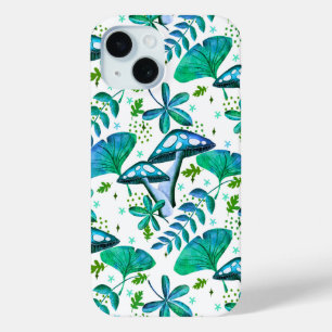 Funda Para iPhone 15 Mushroom Garden