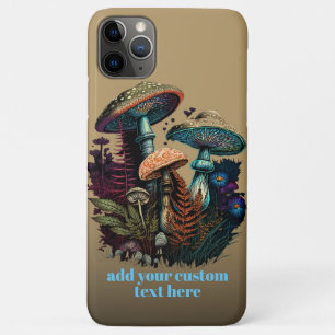 Funda Para iPhone 11 Pro Max Mushroom Wildflower Toadstool Cottagecore Personal