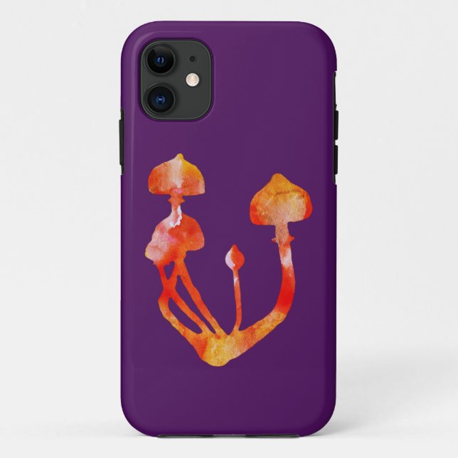 Funda De Case-Mate Para iPhone Mushrooms mágicos (Reverso)