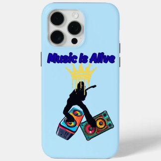 Funda Para iPhone 15 Pro Max Music Is Alive