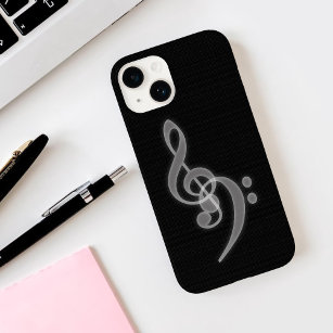 Funda Para iPhone 14 De Case-Mate Music - Treble and Bass Clef iPhone 14 Case