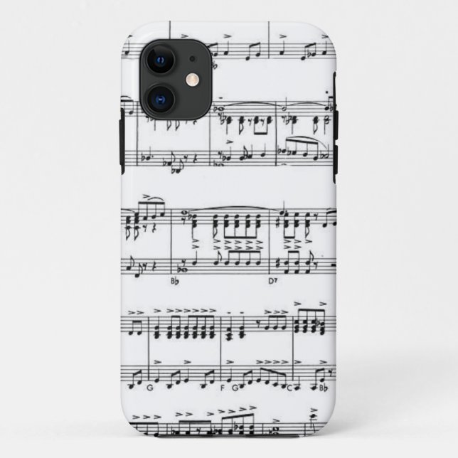 Funda De Case-Mate Para iPhone Música (Reverso)